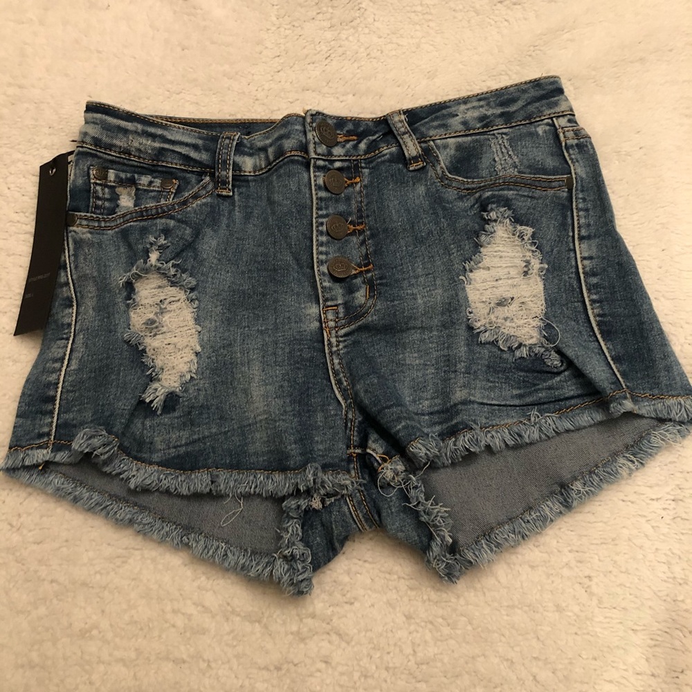 Rock & Royal Cut-off jean Shorts